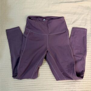 Senita Athletics Purple Cropped Leggings